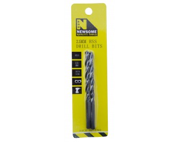 2 x 2.5mm HSS Drill Bits